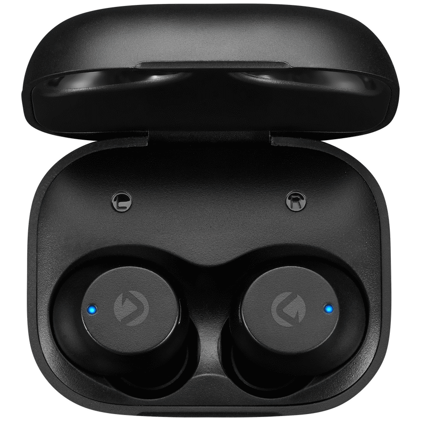 Volkano Taurus Series 2.0 True Wireless Earphones with Charging Case - Black