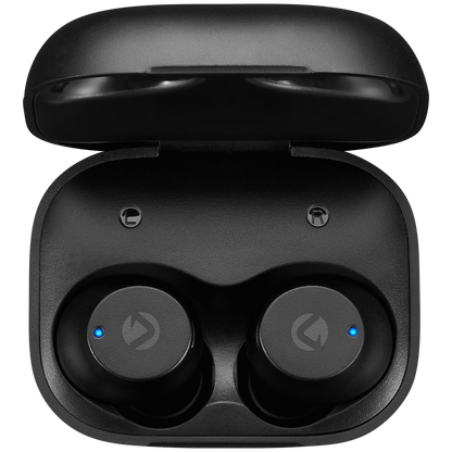 Volkano Taurus Series 2.0 True Wireless Earphones with Charging Case - Black