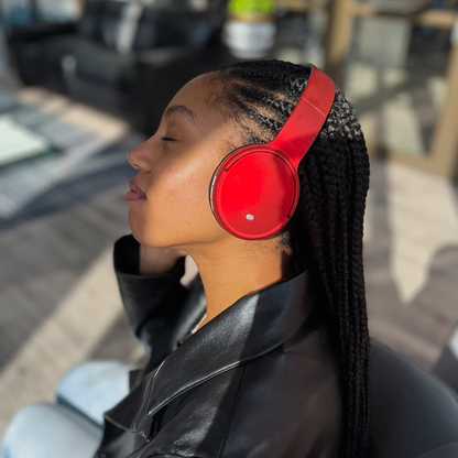 Volkano Cosmic Series Bluetooth Headphones - Red