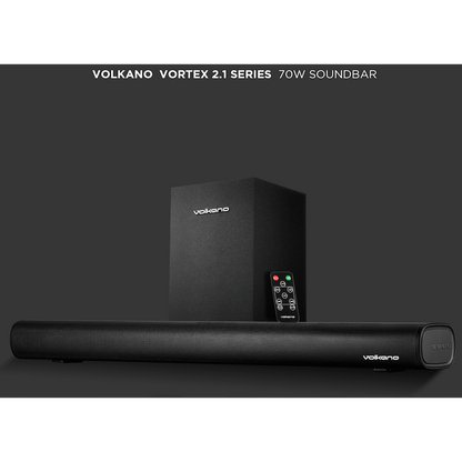Volkano Vortex Series 2.1 70w Soundbar