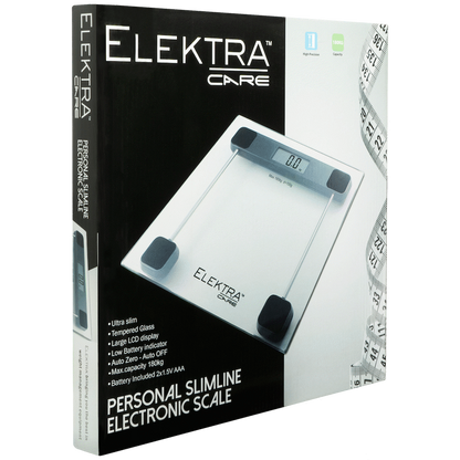 Elektra Personal Slimline Electronic Scale
