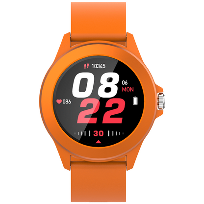 Volkano Splash Series Round Smartwatch - Orange