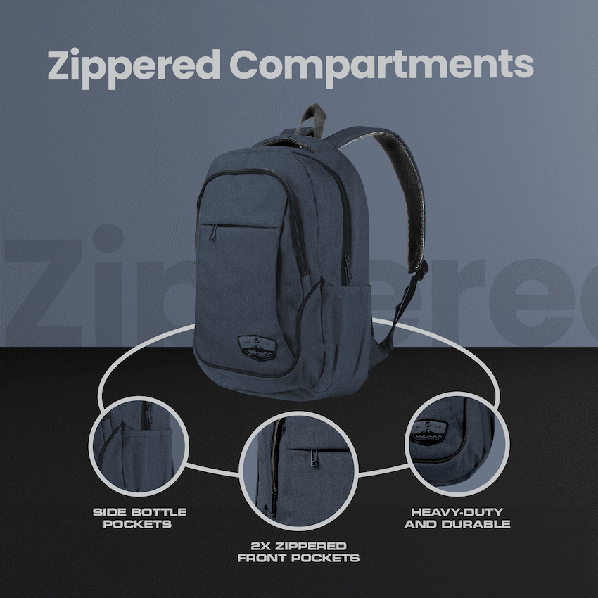 Volkano Victory Backpack - Navy