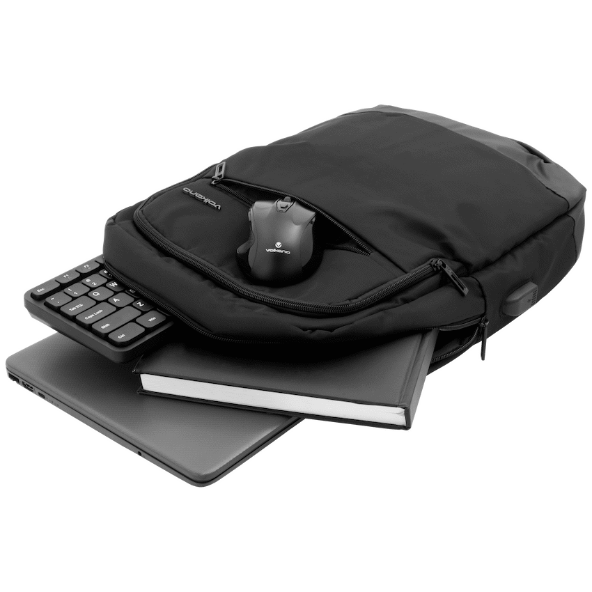 Volkano Roma 15.6" Smart Laptop Backpack - Black