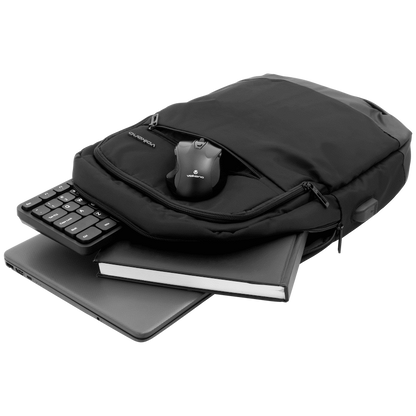 Volkano Roma 15.6" Smart Laptop Backpack - Black