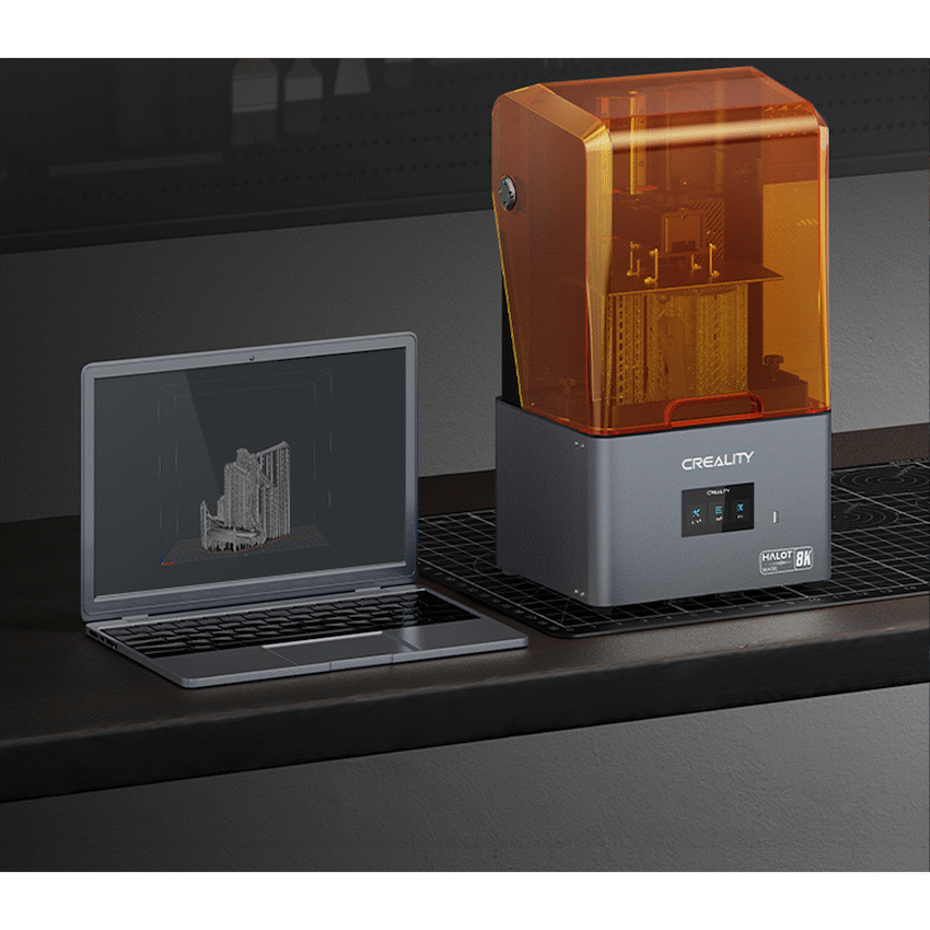 Creality Halot Mage 8K Resin 3D Printer 228x128x230