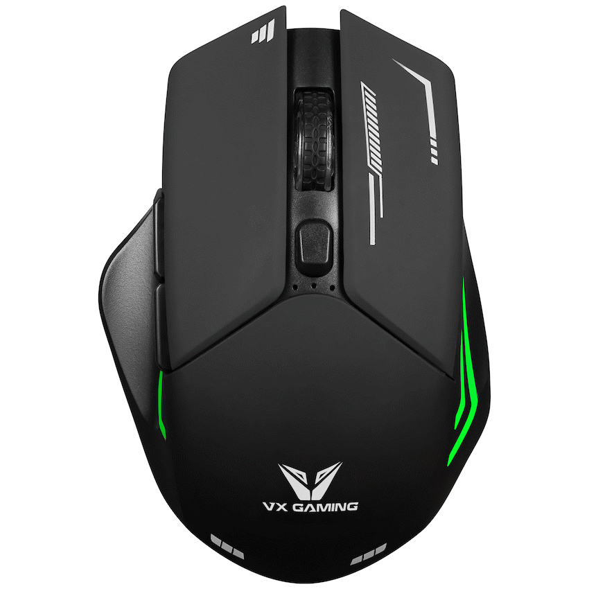 VX Gaming Kratos Series Wireless Rechargeable RGB Gaming Mouse