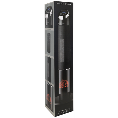 Boden Stark Digital Fireplace Tower Heater