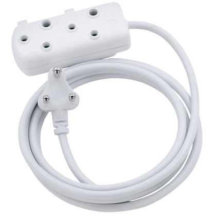 Switched Heavy-Duty Side-by-Side (SBS) Extension Leads 20m - WT
