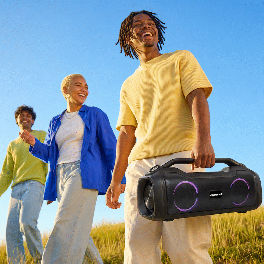 VolkanoX Adder Series Bluetooth Speaker - Black