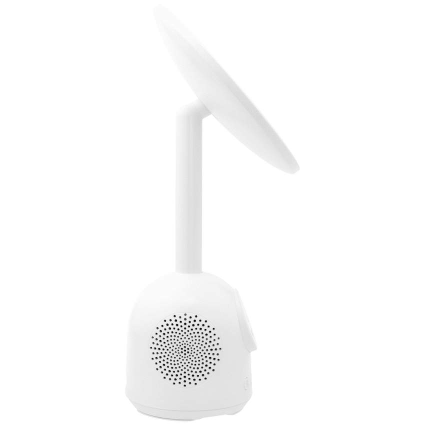 ZEN Unify Series Wireless Phone Charger with Bluetooth Speaker and Mirror - White
