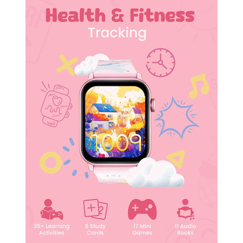 Volkano Fizz Series Smartwatch -  Pink
