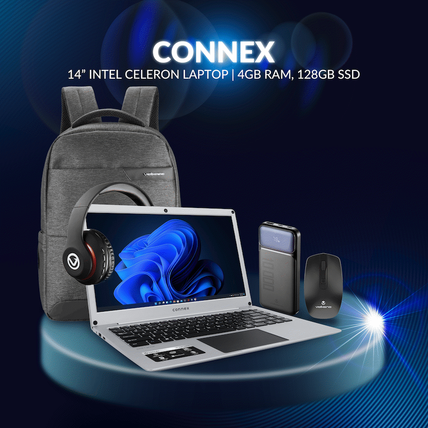 Connex 14 Celeron 4gb/128gb SSD Starter Bundle