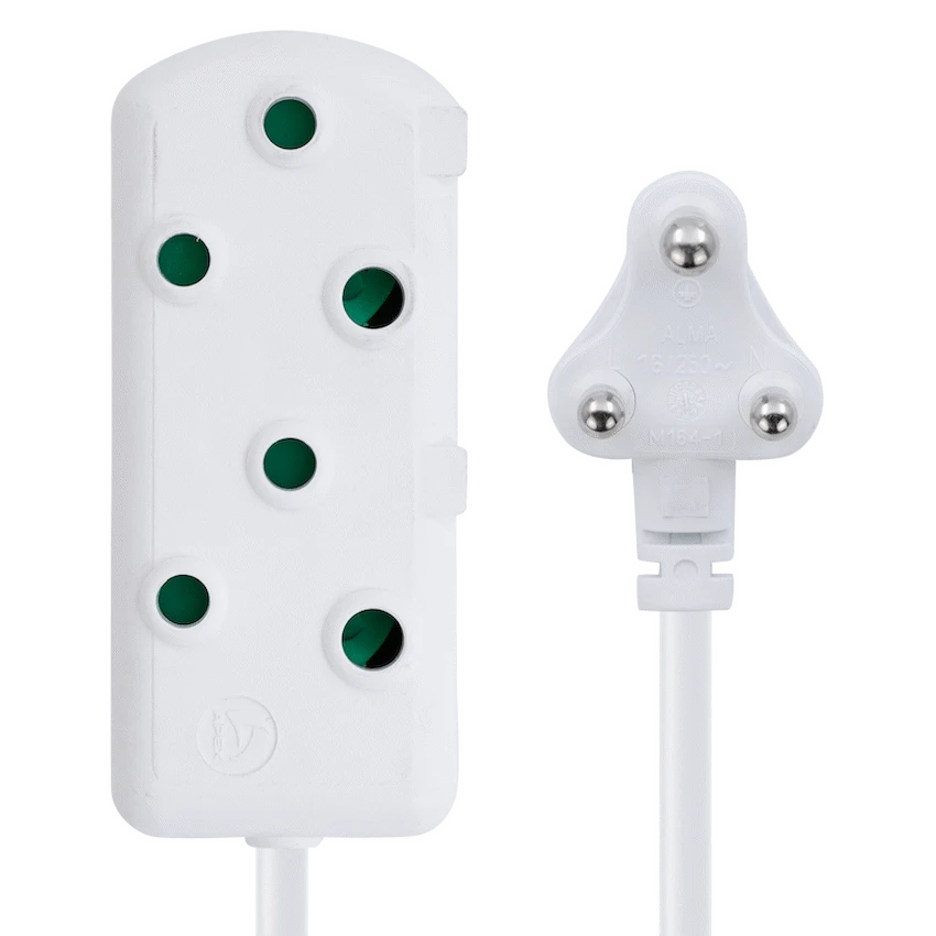 Ellies Side-by-Side Light Duty Extension Lead - 5m