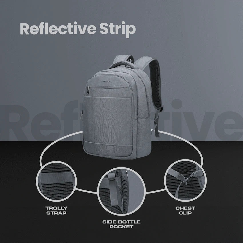Volkano Kandui 15.6" Laptop Backpack - Grey
