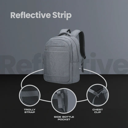 Volkano Kandui 15.6" Laptop Backpack - Grey