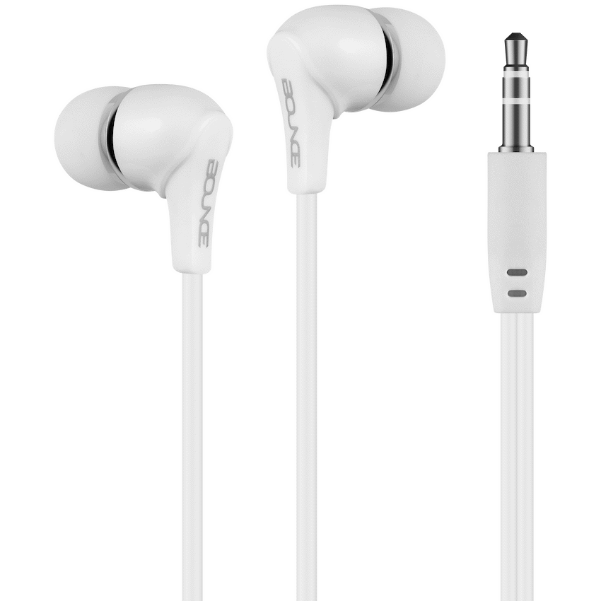 Bounce Hustle earphones white