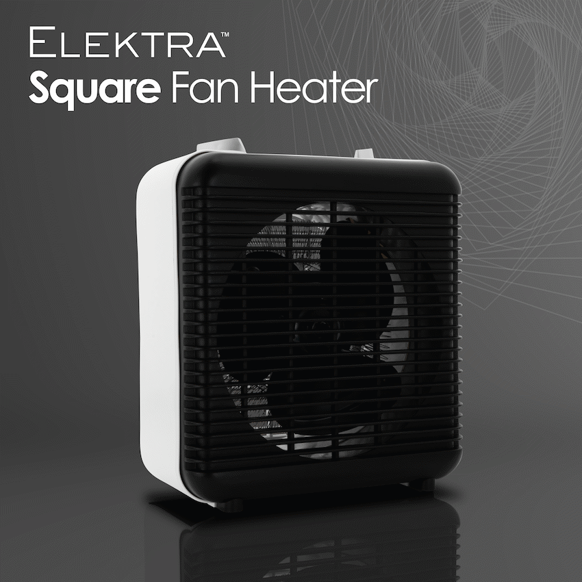 Elektra Square Fan Heater