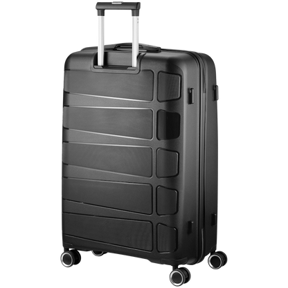 Travelwize Tourer PP 75cm 4-wheel Spinner Luggage Black
