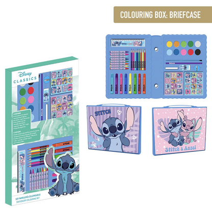 COLOURING STATIONERY SET BOX STITCH