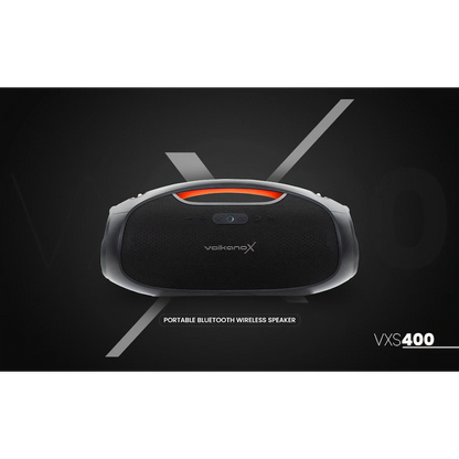 VolkanoX VXS400 Portable Bluetooth Speaker - Black