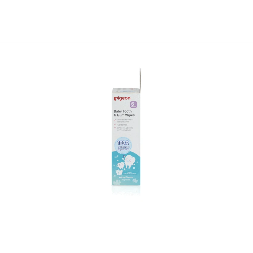 Pigeon Baby Tooth & Gum Wipes - Natural (20 Pcs)
