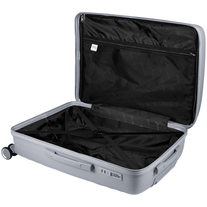 Travelwize Ripple PP 4-Wheel Spinner 75cm Luggage - Platinum