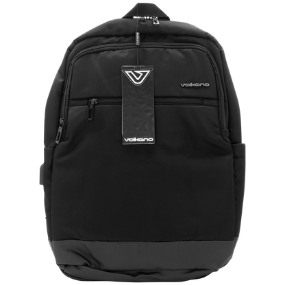 Volkano Roma 15.6" Smart Laptop Backpack - Black