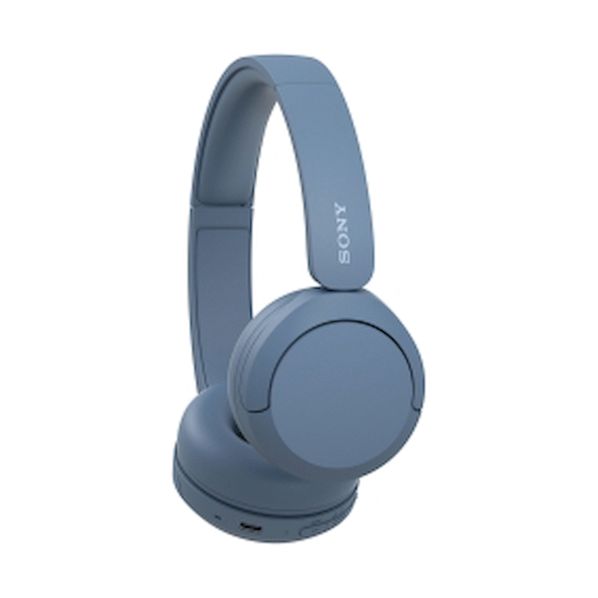 Sony WH-CH520 (Blue) Bluetooth On-Ear Headphones