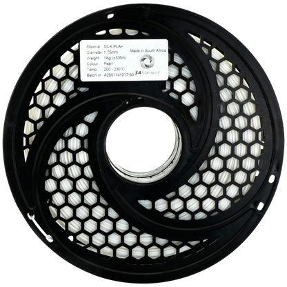 SA Filament Silk PLA Plus Filament 1kg - Pearl White