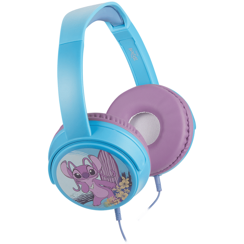 Disney Stitch Wired Headphones with 11 Stickers