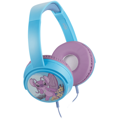 Disney Stitch Wired Headphones with 11 Stickers