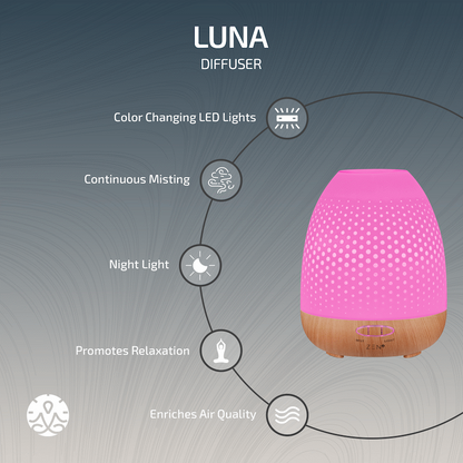 Zen Lunar Diffuser - White