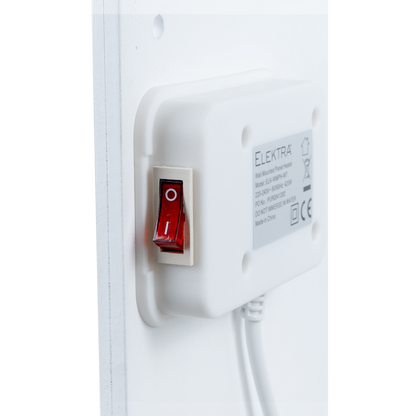 Elektra Wall Mountable Panel Heater