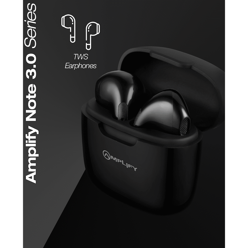 Amplify Note 3.0 Series TWS Earphone - Black