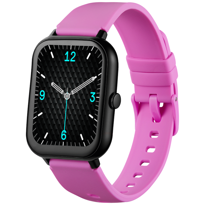Volkano Chroma Series Smartwatch with Flamingo Pink Strap