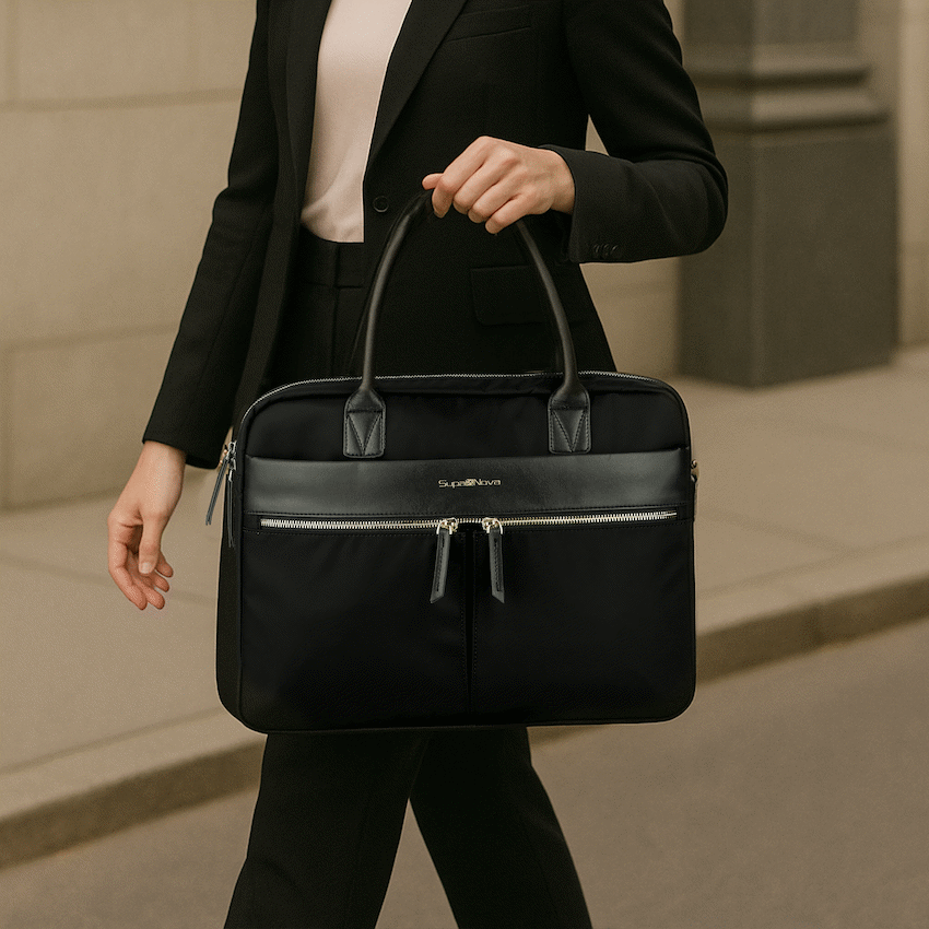 SupaNova Sienna  14.1' Ladies Laptop Bag - Black