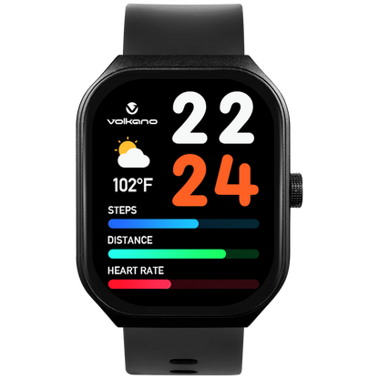 Volkano Spirit Series Smart Watch - Black