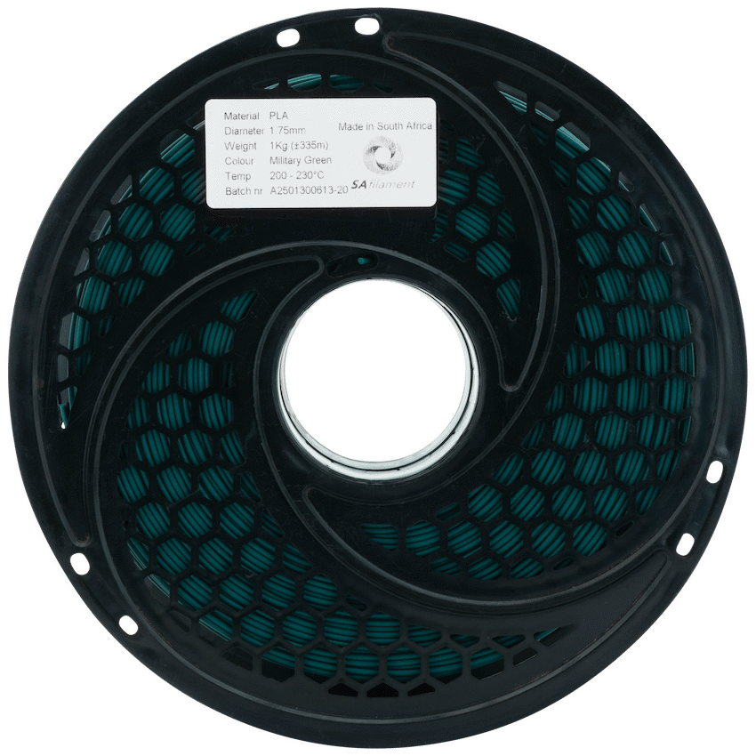 SA Filament PLA Filament 1kg - Military Green