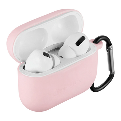 Amplify Note X Series TWS Earphones - White Case + Pink Cover