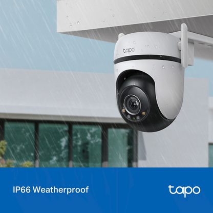 TP-Link Tapo C520WS 4MP 2K QHD Outdoor Pan/Tilt Security Wi-Fi Camera