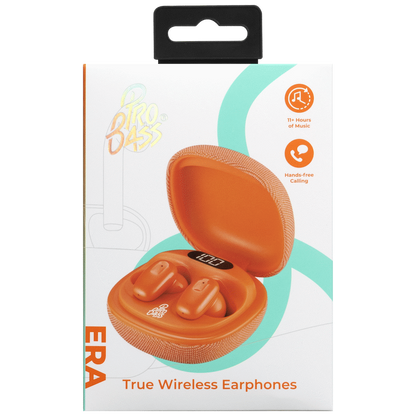 Pro Bass Era Series TWS Earphone - Orange