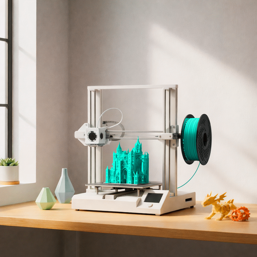 SA Filament Silk PLA Plus Chrome Filament 1kg - Green