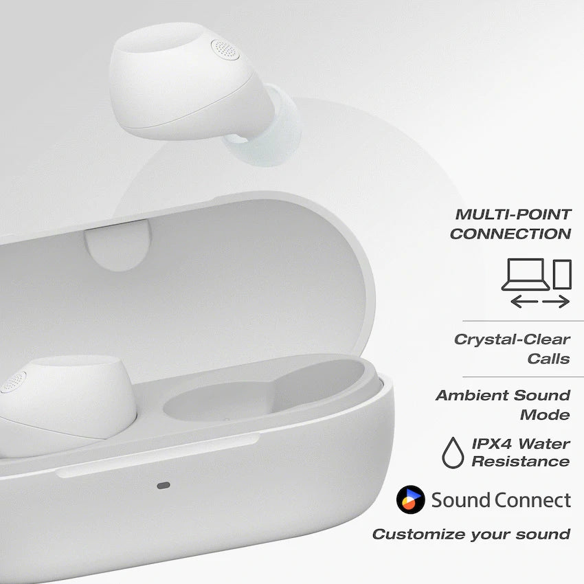 Sony WF-C710N (White) True Wireless Earbuds