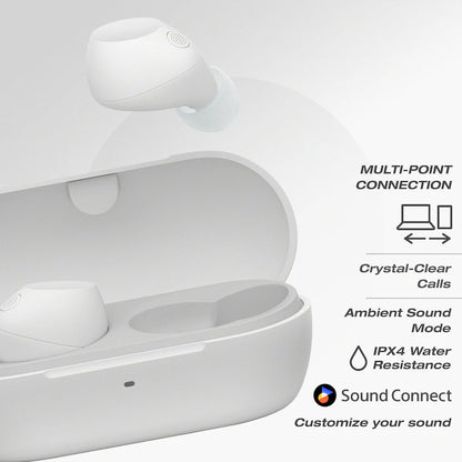 Sony WF-C710N (White) True Wireless Earbuds
