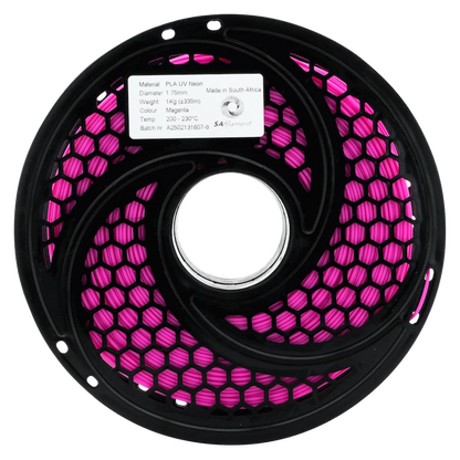 SA Filament PLA UV Neon Filament 1kg - Magenta
