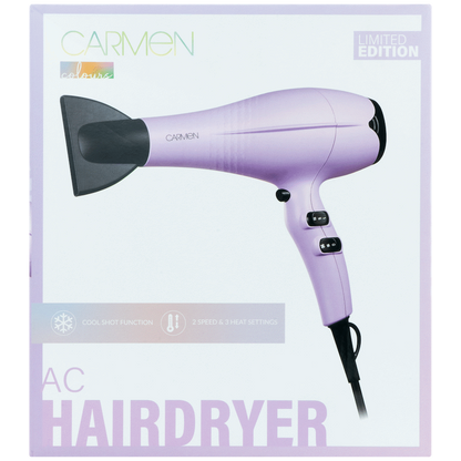 Carmen Colours 2200w AC Hair Dryer