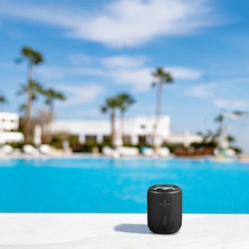 Volkano Hydro Series IPX7 Bluetooth Speaker - Black