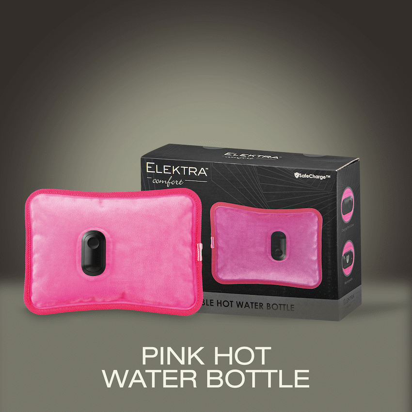 Elektra Pink Hot Water Bottle