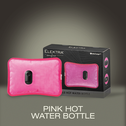 Elektra Pink Hot Water Bottle